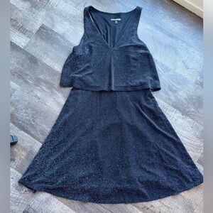 Express Sparkly Shimmer Dress